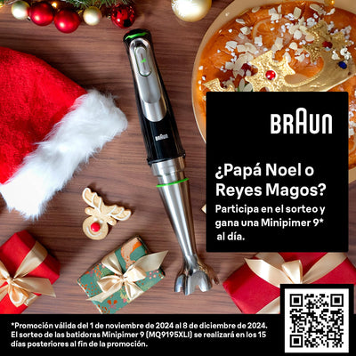 Braun MultiQuick 9 MQ 9147X Stabmixer – Pürierstab mit Active PowerDrive Technologie und 5 Zubehörteilen zum Zerkleinern,Stampfen, Rühren, Mixen und Eis-Crushen, 1200 Watt, schwarz/Edelstahl