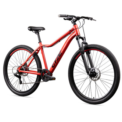 Goetze Sigma 27,5 x 2.10 Zoll Fahrrad für Jugendliche & Erwachsene | MTB Hardtail | 7-Gang Kettenschaltung | Mechanische Scheibenbremsen | Aluminiumrahmen 17" | Federgabel | ab 165 cm Körpergröße