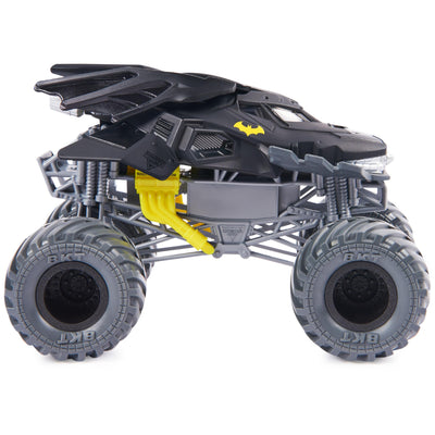 Monster Jam, offizieller Batmobile Monster Jam Truck, Metall-Spritzguss-Fahrzeug zum Spielen und Sammeln im Maßstab 1:24