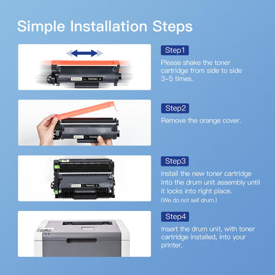 GPC IMAGE TN2510 XL TN-2510XL MFC-L2835DW HL-L2400DW Toner Kompatibel für Brother TN-2510 XL TN2510XL 2510 für HL-L2400DWE MFC-L2800DW DCP-L2620DW MFC-L2860DWE DCP-L2627DW Mit Chip (2er-Pack Schwarz)