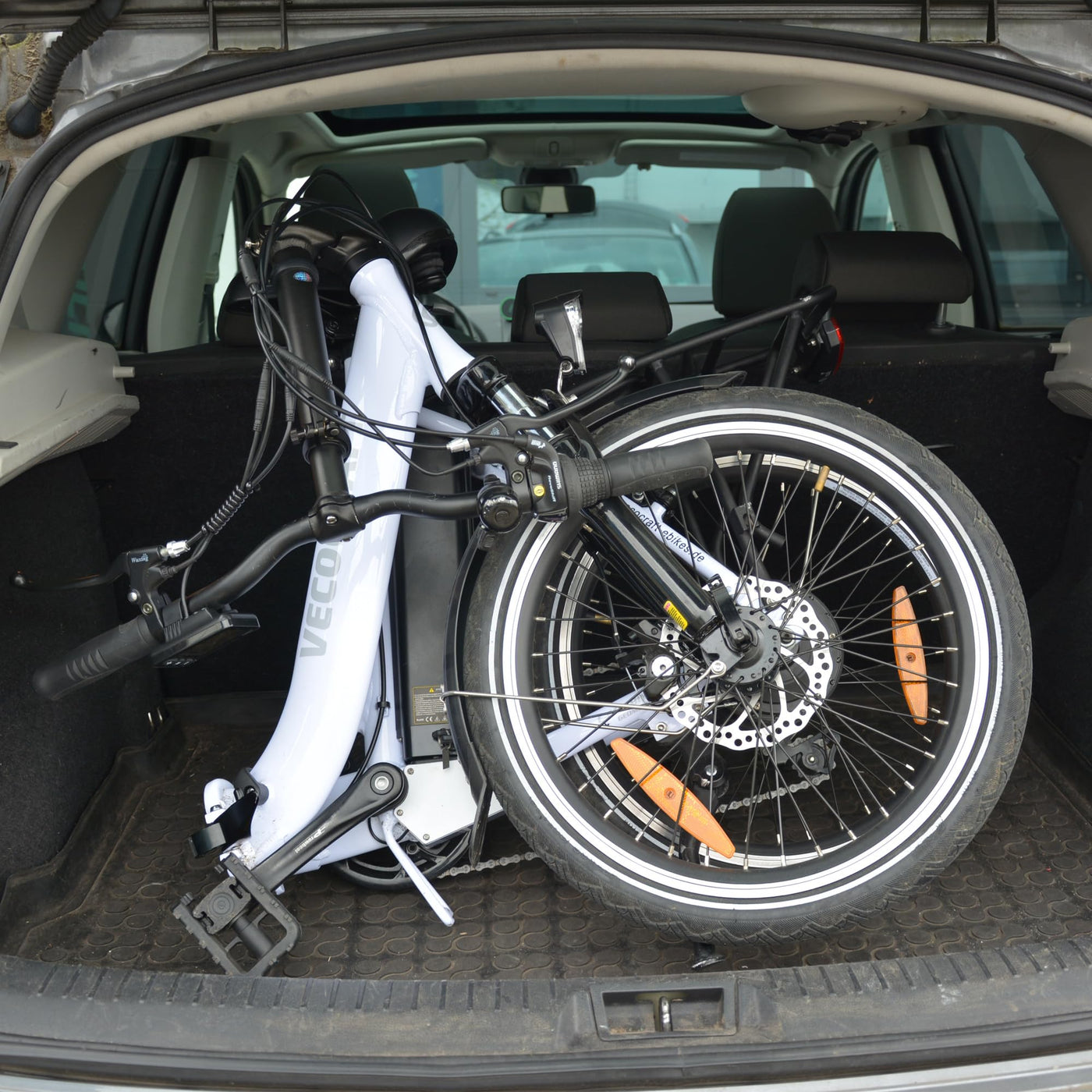 VecoCraft E-Pax e Bike klapprad, Elektro klapprad 20 Zoll, mit herausnehmbarem 36V 13Ah Akku, Reichweite bis zu 55-95km, 250W Heckmotor, 7-Gang elektrofahrräder