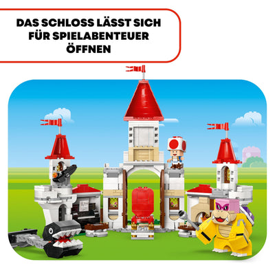 LEGO Super Mario Showdown mit Roy beim Pilz-Palast, Abenteuer-Spielset mit Nintendo Charakteren, Geschenk für Mädchen, Jungen und Gamer ab 7 Jahren 71435