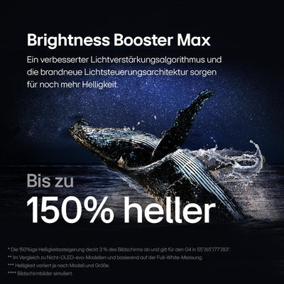 LG OLED65G49LS TV 65" (165 cm) OLED evo Fernseher (α11 4K AI-Prozessor, webOS 24, Dolby Vision, bis zu 120Hz) [Modelljahr 2024]