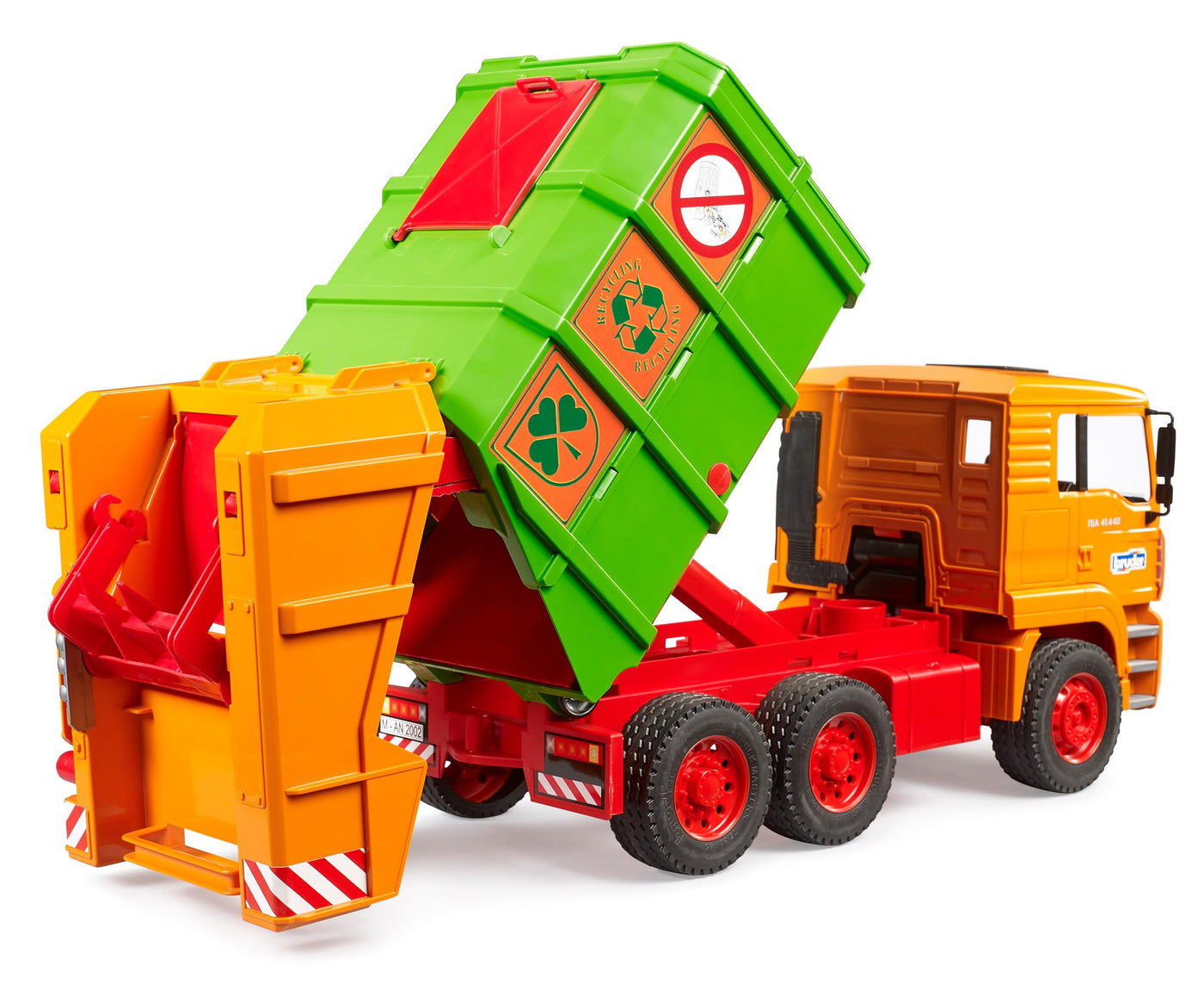 bruder 01056 - 50 Jahre Sonderedition MAN TGA Müll LKW - 1:16 Fahrzeuge, Müllauto, Müllabfuhr, Müllwagen