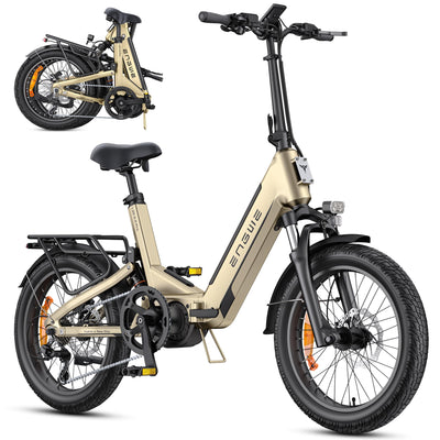 ENGWE E Bike mit APP&IoT, Ebike 48V 15Ah Akku bis 160km, Drehmomentsensor & hydraulische Bremsen, 20 * 3.0 Reifen, 2 Stunden aufgeladen (Gelb)