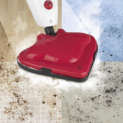 MAXXMEE Dampfreiniger Erwachsene-Unisex Rot, Weiß