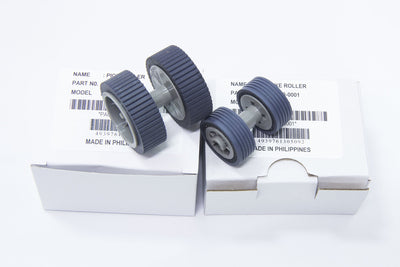 Yanzeo PA03540-0001 PA03540-0002 Scannerauswahl Roller für Fujitsu Fi-6130 Fi-6140 Fi-6230 Fi-6230Z Fi-6240Z Fi-6140Z