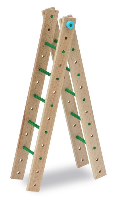 Matador 11318 E318 Baukasten, ab 5 Jahren, holzfarben, bunt