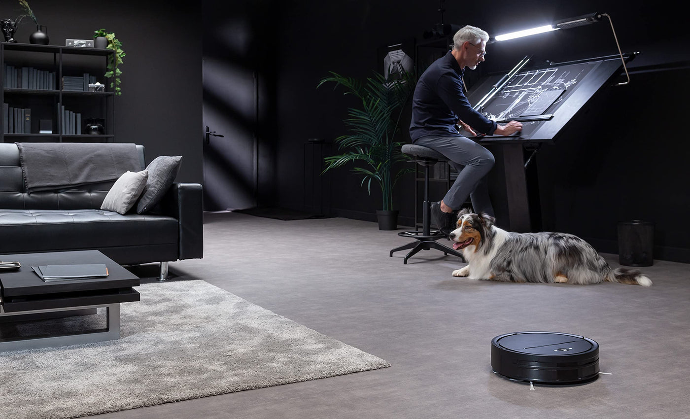 Rowenta RR7875 X-PLORER Serie 120 AI Saugroboter | Testergebnis "SEHR GUT" | Laser-Navigation | automatisches Reinigen | Steuerung per App | Saugen und Wischen | 120 Min. Laufzeit | 150 m² | Schwarz