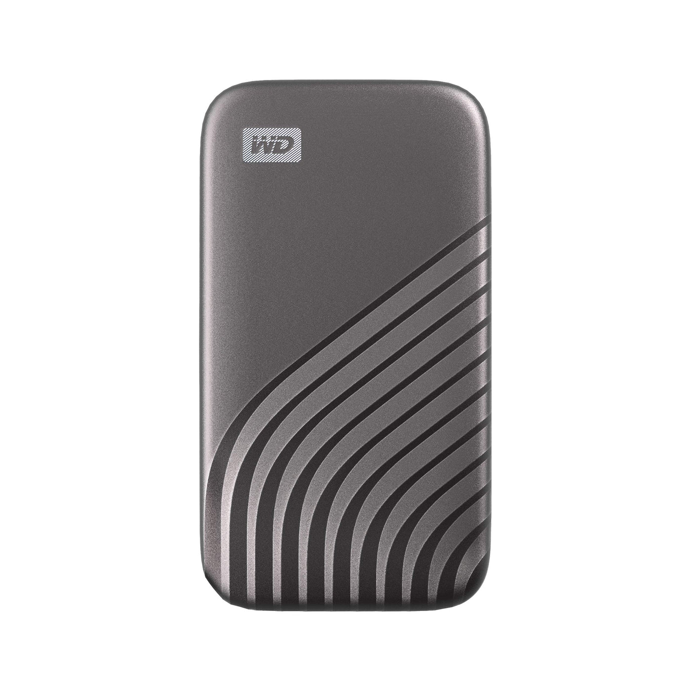 WD My Passport SSD 1 TB mobiler SSD Speicher (NVMe-Technologie, USB-C und USB 3.2 Gen-2 kompatibel, Lesen 1050 MB/s, Schreiben 1000 MB/s) Space-Grau