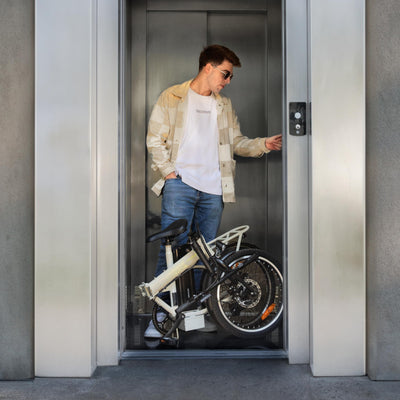 Cecotec Faltbares Elektrofahrrad Folding. 35 km Reichweite, 270 Wh Akku, Doppel-Bremsscheiben, 20-Zoll-Räder, Shimano-Schaltung, Display, Hi-Ten-Stahlrahmen