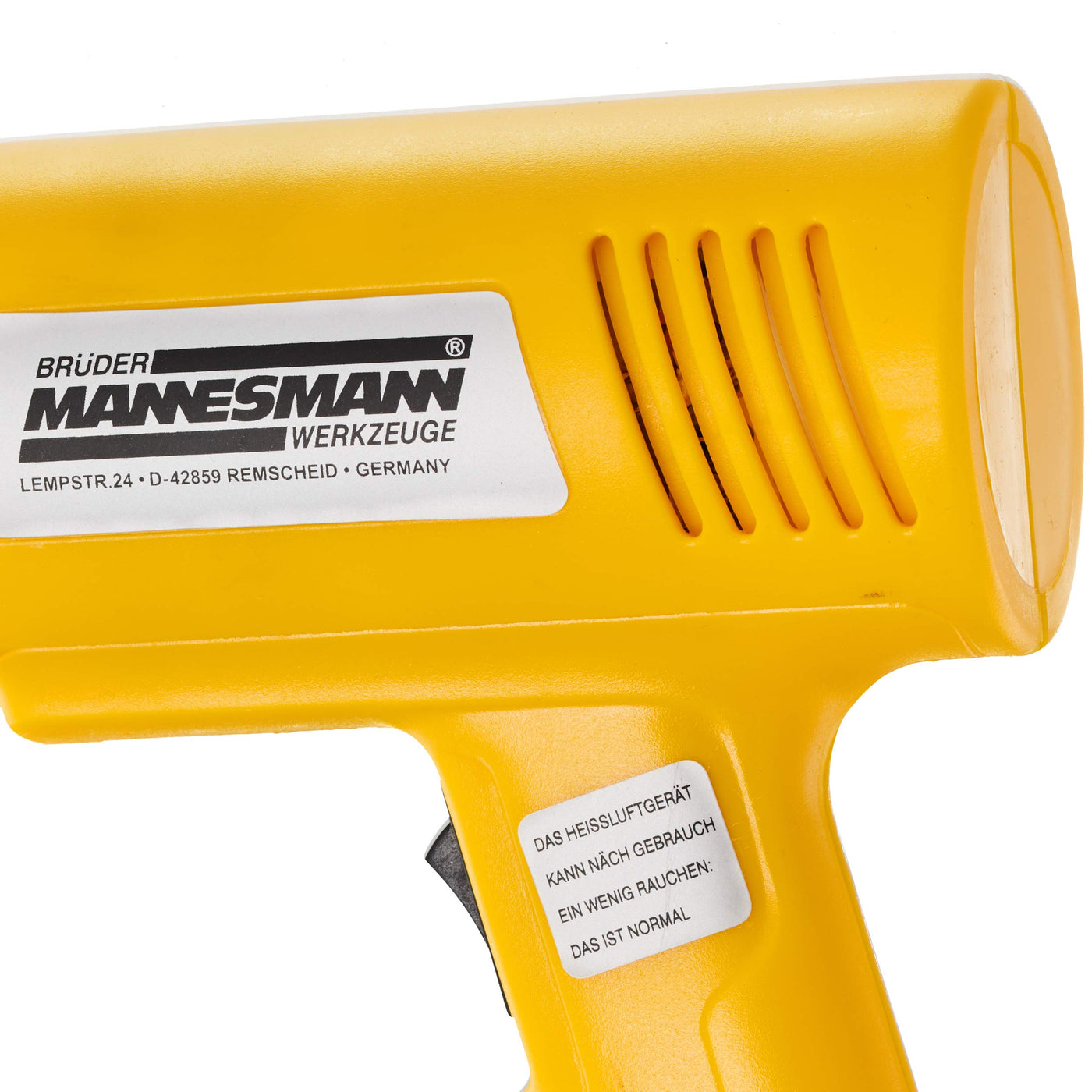 Brüder Mannesmann Heissluftgebläse, 2.000 Watt, mit 4-teiligem Zubehör | M49500