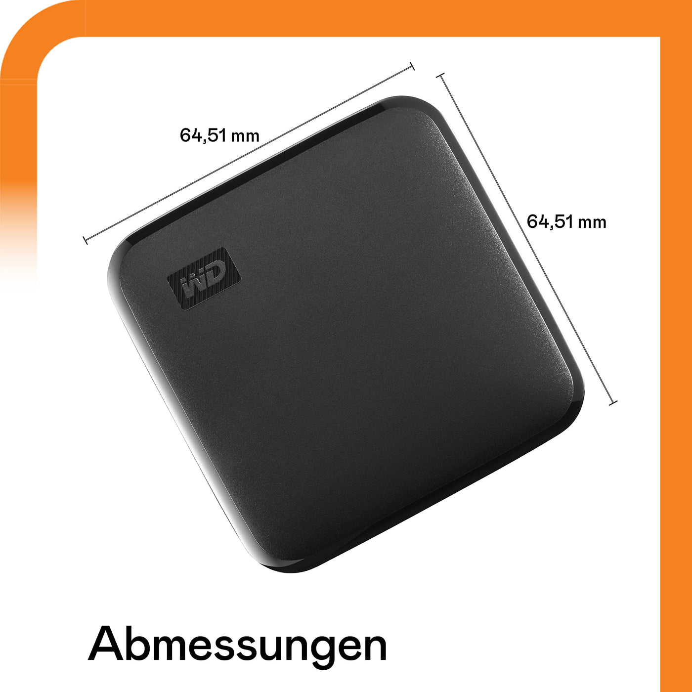 WD Elements™ SE SSD externe SSD 1 TB (USB 3.0-Schnittstelle, Plug-and-Play, 400 MB/s Lesegeschwindigkeit) Grau, Festkörper-Laufwerk