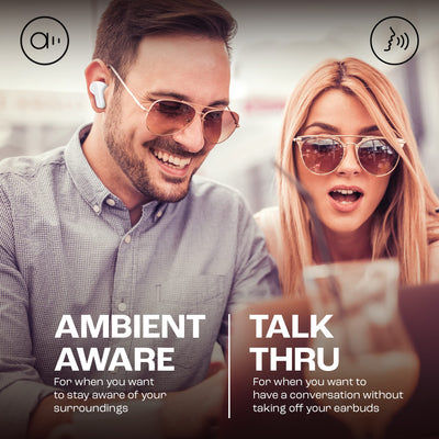 JBL Wave Beam – Kabellose In-Ear Ohrhörer mit IP54 und IPX2 Wasserdichtigkeit – Freisprechfunktion und 32 Stunden Akkulaufzeit – In Weiß