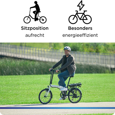 ZÜNDAPP Z120 20 Zoll E Bike Faltrad Damen Herren Elektrofahrrad klappbar Fahrrad Elektro Klapprad Ebike Pedelec E-Bike Erwachsene Klappfahrrad (schwarz/grau, 28 cm)