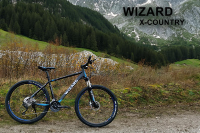 Wizard X-Country 3.7 Fahrrad Erwachsener Männlich Mountainbike Deore 30 Gang MTB CC Cross |27.5 Zoll Blau (Rahmengröße: 54cm/21Zoll)