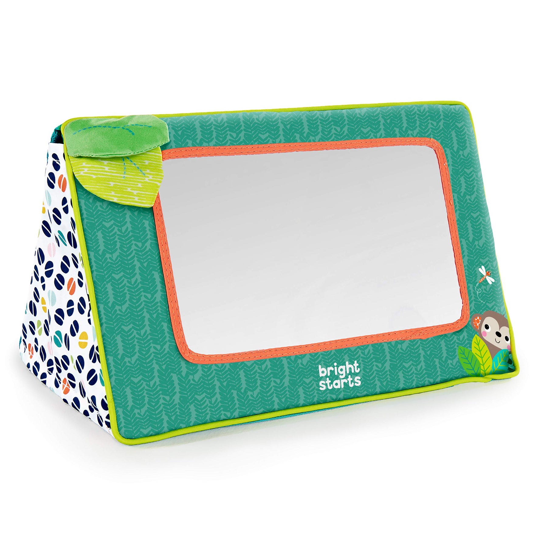 babyspiegel spielzeug Bright Starts Baby Spiegel Spielzeug, Sit and See Safari Bodenspiegel
