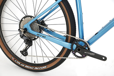 ICE MT10 Mountainbike, Rahmen aus Carbonfaser, 29 Zoll, 12 V, Farbe: Schwarz (19 Zoll)