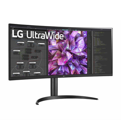 LG Electronics 34WQ75X-B.AEU IPS 21:9 UltraWide Monitor 34" (86,72 cm), TFT-LCD Aktiv Matrix mit White LED Backlight, Anti-Glare, Schwarz
