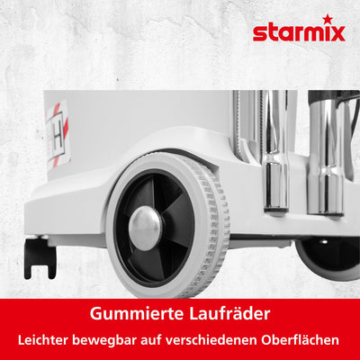 Starmix Nass-Trockensauger Energetic APDM-1430 (Sauger/Universalsauger mit max. 1.400 Watt, 220 mbar, 30-l-Behälter, PressClean Filterabreinigung, Staubklasse M) 110042