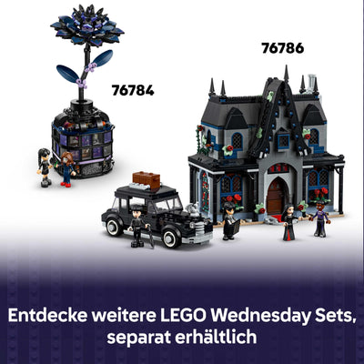 LEGO Wednesday - Die Wohnung des Eiskalten Händchens - Spielzeug zum Bauen mit Enid Minifigur, Händchen Figur & Zubehör - Spielset Geschenk für Mädchen, Jungen & Serienfans ab 12 Jahren - 76785