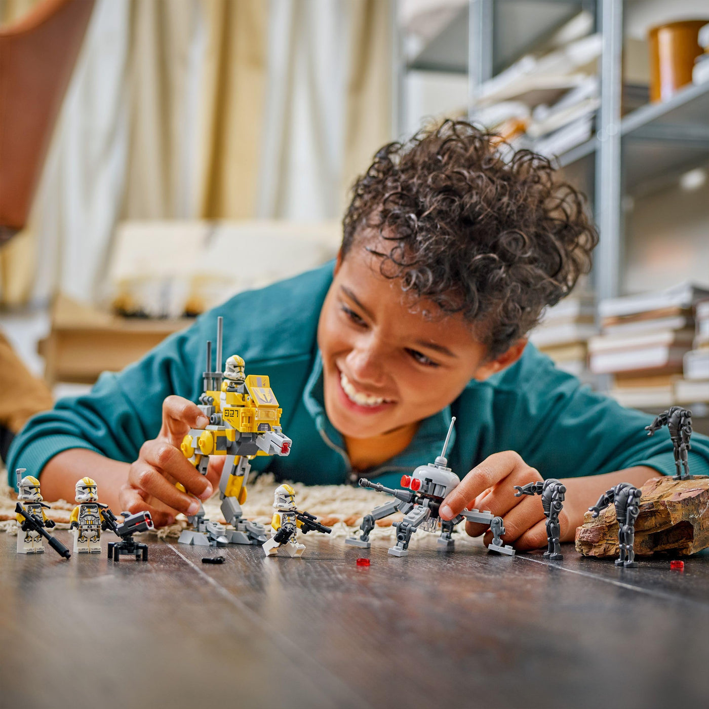 LEGO Star Wars Klonsoldaten des 327. Sternenkorps Battle Pack - Spielzeug für Kinder ab 7 Jahren - Minifiguren zum Bauen und Sammeln - Kreatives Geschenk für Jungen und Mädchen - 75431