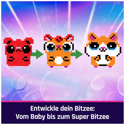 Bitzee Hamsterball - interaktives Spielzeug mit über 20 virtuellen Hamstern zum Rollen und Spielen, das Digitale Haustier reagiert auf Berührung und Bewegung, für Kinder ab 5 Jahren