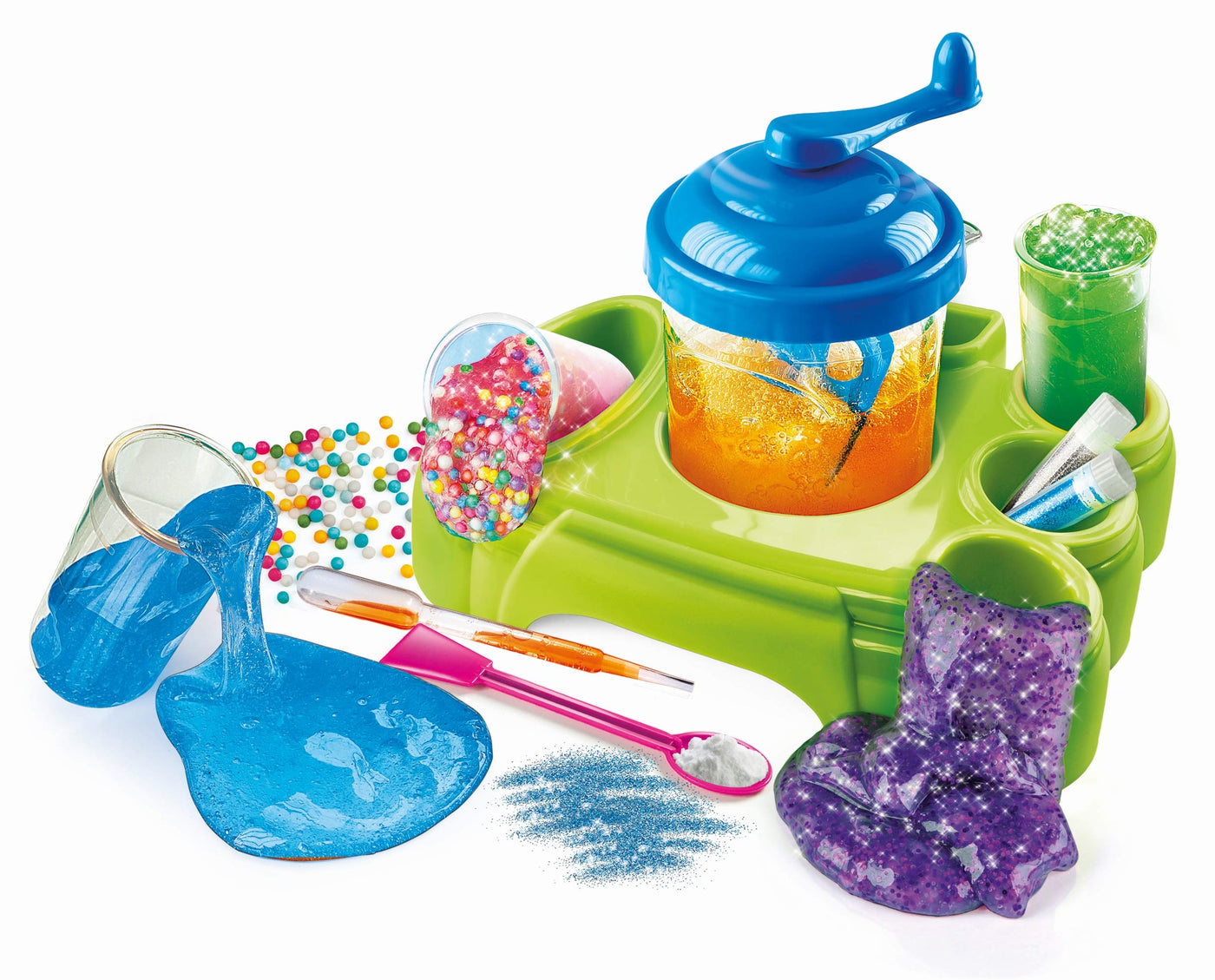 Clementoni Galileo Fun – Das Schleim-Labor, lustige Experimente mit bunten Substanzen und Glibber, Spielzeug für Kinder ab 8 Jahren, für kleine Chemiker von Clementoni 59129