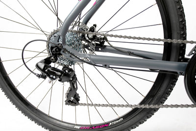 HEAD Damen I-Peak I Crossbike, Grau matt/pink, 54 cm