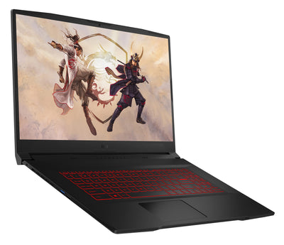 MSI Katana GF76 11UD-223 (17.3 Zoll /144HZ) Gaming-Laptop (Intel Core i7-11800H+HM570, Nvidia RTX3050 Ti, GDDR6 4GB, 512GB, Windows 10 Home Advanced), Schwarz