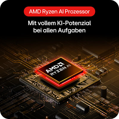 2025 LG gram Notebook 15 Zoll Laptop - AMD Ryzen AI 7 350 (16GB RAM, 512 GB Dual SSD, AMD Radeon 860M Graphics, Windows 11 Home, Bluetooth 5.3, Thunderbold 4) - Schwarz