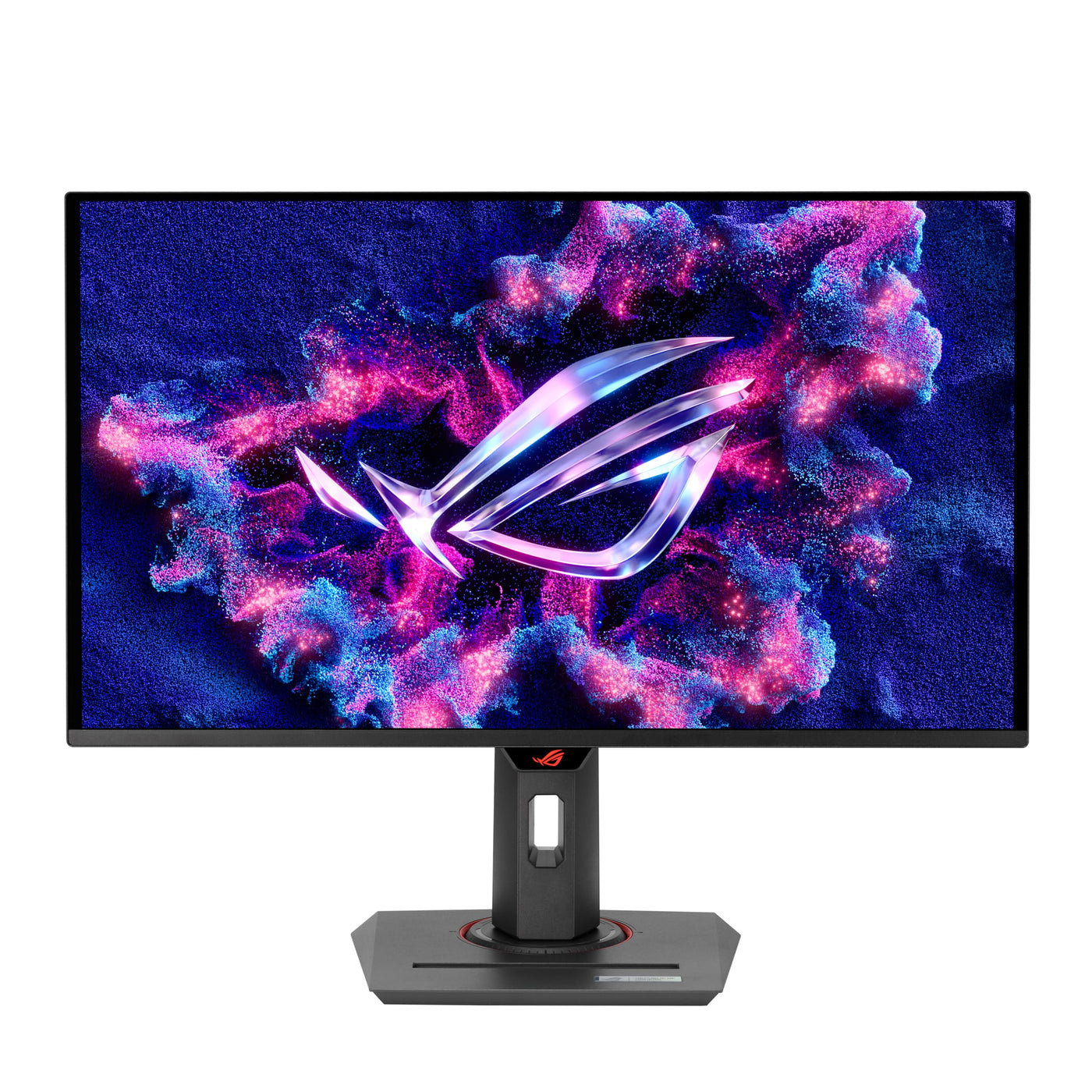 ASUS ROG Strix OLED XG27ACDNG - 27 Zoll WQHD Gaming Monitor - 360 Hz, 0.03ms GtG, G-Sync, FreeSync, AdaptiveSync, DisplayHDR 400 - QD-OLED, 16:9, DP 1.4 DSC, HDMI 2.1, USB-C mit 90W, USB-Hub, Ergo.