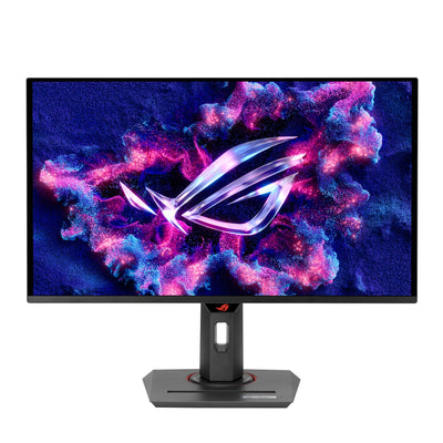 ASUS ROG Strix OLED XG27ACDNG - 27 Zoll WQHD Gaming Monitor - 360 Hz, 0.03ms GtG, G-Sync, FreeSync, AdaptiveSync, DisplayHDR 400 - QD-OLED, 16:9, DP 1.4 DSC, HDMI 2.1, USB-C mit 90W, USB-Hub, Ergo.