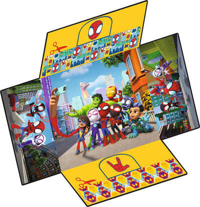 Carrera - 20063049 First I Spidey Web Spinners Rennbahn-Set I Auto für Rennbahn | Rennbahnen und lizensierte Slotcars | bis zu 2 Spieler | Für Kinder ab 3 Jahren & Erwachsene