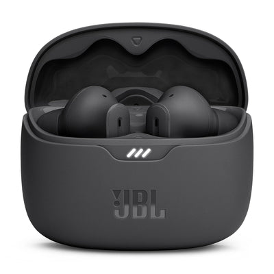 JBL Tune Beam – Wasserresistente, True-Wireless In-Ear-Kopfhörer mit Noise-Cancelling in Schwarz – Mit bis zu 48 h Musikwiedergabe