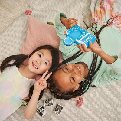 Vtech KidiZoom Print Cam blau – Sofortbild-Kinderkamera mit Druckfunktion,Selfie- und Videofunktion,Effekten,Spielen u. v. m. Für Kinder von 4-12 Jahren