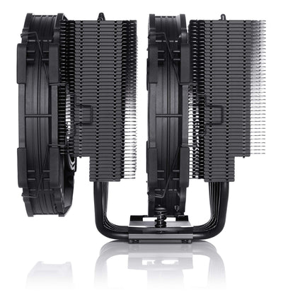 Noctua NH-D15 chromax.black, Dual-Tower CPU Kühler (140mm, Schwarz)