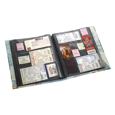 Leuchtturm 357971 Ticket-Sammelalbum - Album für 156 Eintrittskarten, Konzertkarten und Tickets