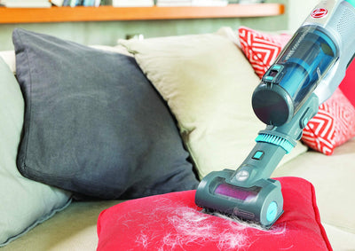 Hoover Akku Saugwischer mit Licht & 2 Akkus – 3-in-1 Staubsauger mit Wischfunktion & Handsauger – 60 Min. Laufzeit – Wischsauger mit Parkfunktion [HF522YSE]
