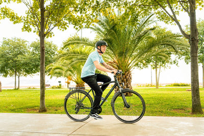 Licorne Bike Premium Touring Trekking Bike in 28 Zoll Aluminium Scheibenbremse Fahrrad für Jungen, Mädchen, Damen und Herren - 21 Gang-Schaltung - Mountainbike - Crossbike (Herren, Schwarz)