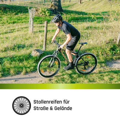 Galano Toxic 27,5 Zoll Fahrrad Hardtail MTB Damen und Herren 165-190 cm Mountain Bike MTB Rahmen Unisex Rad Alu-Mountainbike (schwarz, 46 cm)