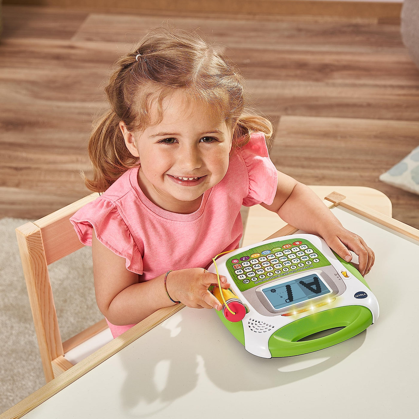 VTech Professor Schreibfix Buchstabenspaß – Schreibtafel zum Schreiben und Lesen lernen – Für Kinder von 4-8 Jahren