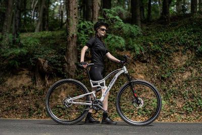 Chillaxx Bike Falcon Premium Mountainbike in 24 und 26 Zoll - Fahrrad für Jungen, Mädchen, Damen und Herren - Scheibenbremse- 21 Gang-Schaltung - Vollfederung (Schwarz-Disc-Bremse, 29 Zoll)