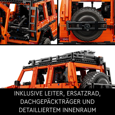 LEGO Technic Mercedes-Benz G 500 Professional Line, Bauset mit Auto-Modell der G-Klasse, Geschenk für Erwachsene, Luxusgeländewagen Set, Mercedes-Sammlerstück, Spielzeug-Auto 42177