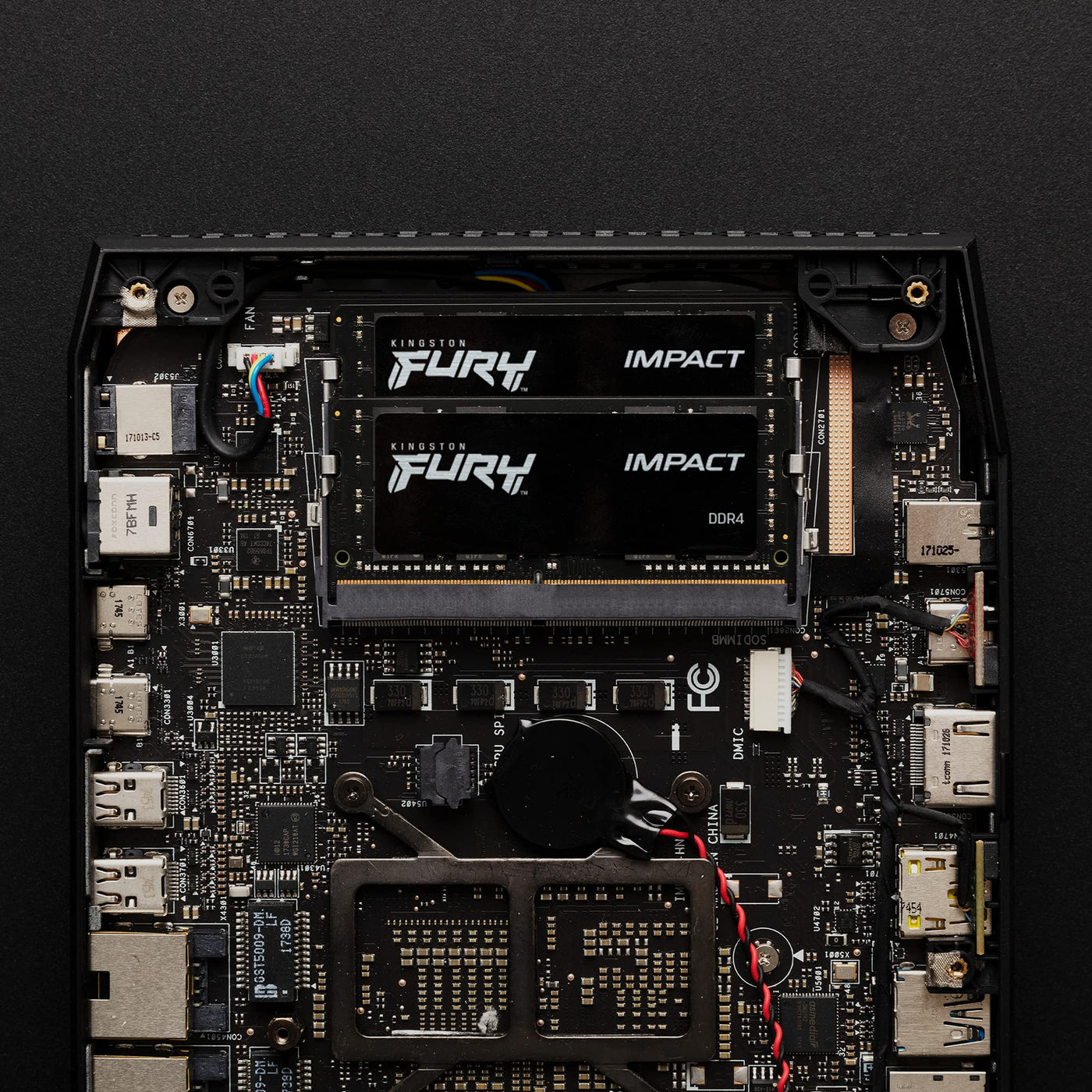 Kingston FURY Impact KF432S20IBK2/64 GB Laptop-Speicherset, 32 GB (2 x 32 GB), 3200 MHz DDR4 CL20, Schwarz
