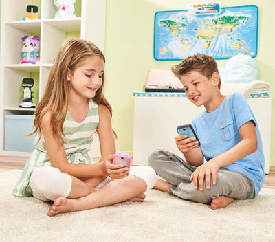VTech KidiZoom Snap Touch – Kinderkamera im Smartphone-Format mit Touchscreen, Selfie- und Videofunktion, Effekten, Spielen und vielem mehr – Für Kinder von 6-12 Jahren
