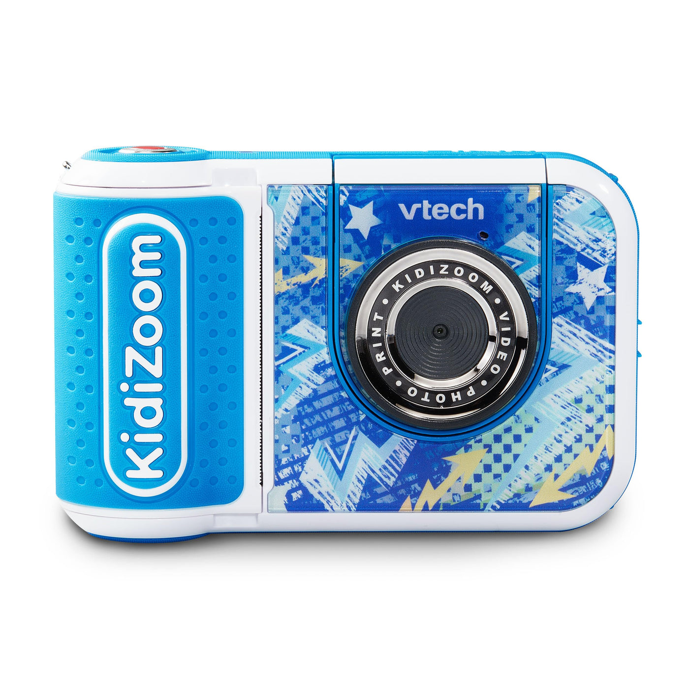 Vtech KidiZoom Print Cam Scrapbook Bundle blau - Kreative Kamera, die Bilder direkt ausdrucken kann - Inkl. Scrapbook, Stickern, Stift und Druckerpapier