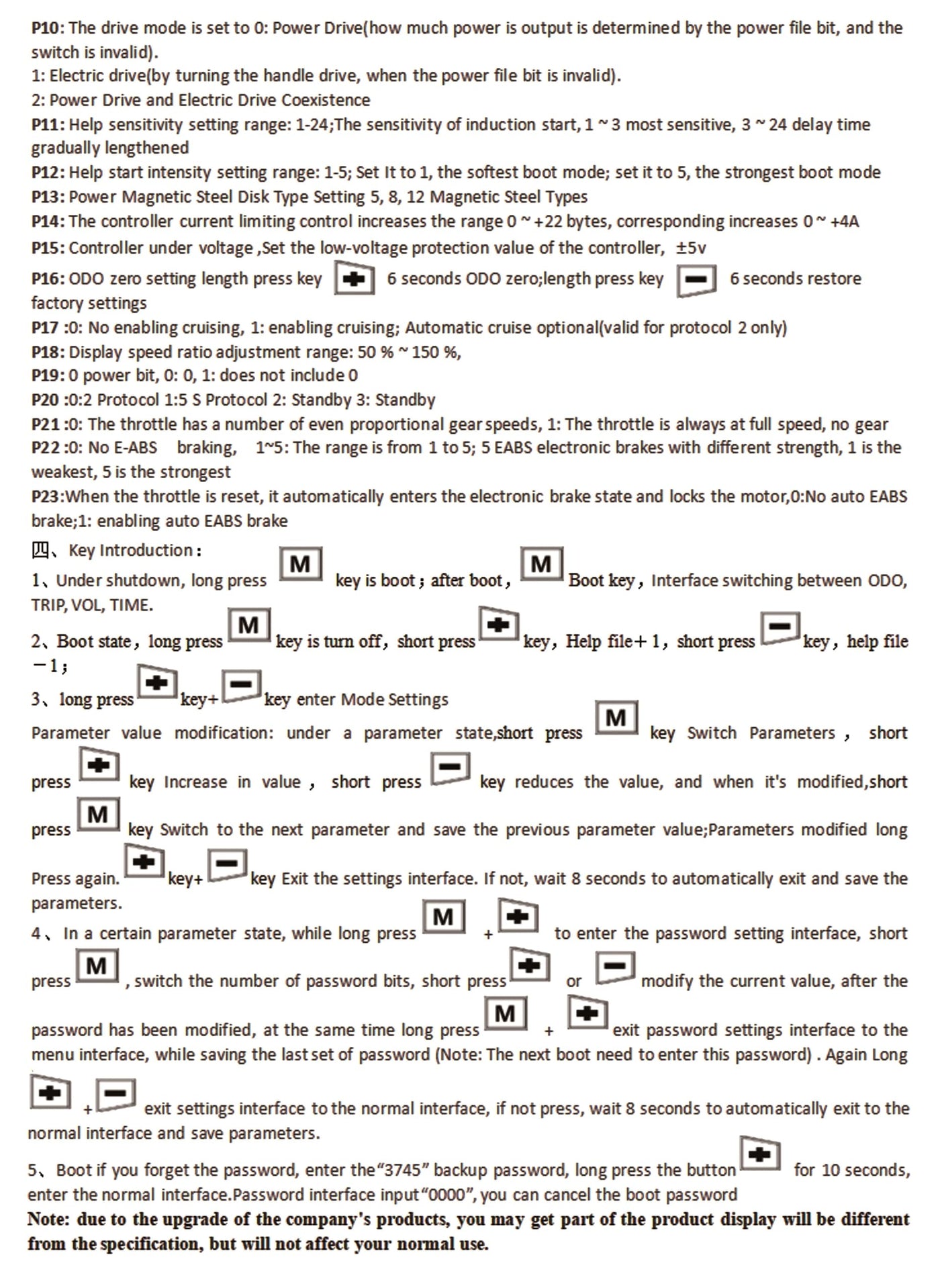 MechKit Elektrofahrrad Brushless Motor Controller Kit, 36V 48V 60V 500W 28A 3 Modus Sinuswelle Controller mit G51 LCD Anzeigefeld für E-Bike Elektroroller