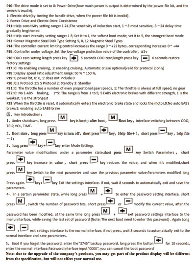 MechKit Elektrofahrrad Brushless Motor Controller Kit, 36V 48V 60V 500W 28A 3 Modus Sinuswelle Controller mit G51 LCD Anzeigefeld für E-Bike Elektroroller