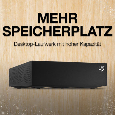 Seagate Desktop Drive 8TB externe Festplatte, 3.5 Zoll, USB 3.0, PC & Notebook, Xbox & PS4, inkl. 2 Jahre Rescue Service, Modellnr.: STGY8000400